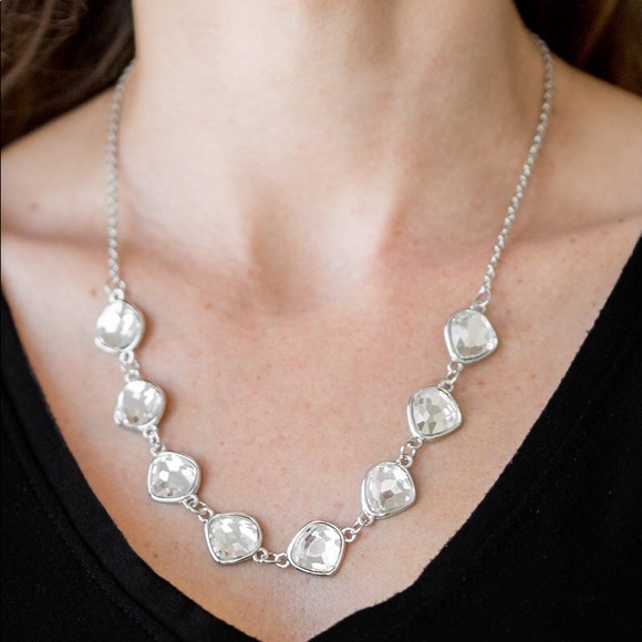 The Imperfectionist White necklace